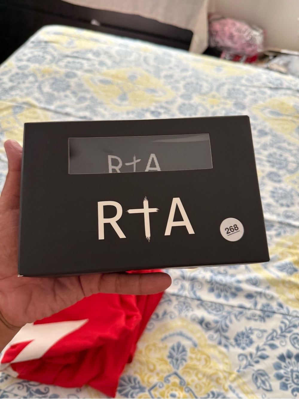RtA Underwear Matte Black Presentation Box with White Logo